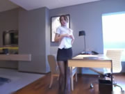 極品身材黑絲OL制服小秘書酒店約拍